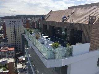 Suite con terraza en VENTA Edificio Oh sector Gonzalez Suarez