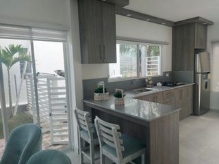 CASA 1 PLANTA POR ESTRENAR TOTALMENTE AMOBLADA CON UNA MARAVILLOSA VISTA AL MAR / BRAND NEW 1 FLOOR HOUSE FULLY FURNISHED WITH A WONDERFUL SEA VIEW