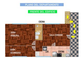 Foto 1 de EN VENTA DPTO/ALMACEN 02 DORM + 1 BAÑO NO COCHERA