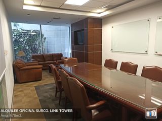 Foto 17 de Oficina Implementada con Vista Al Jockey Club - Edificio Link Tower!