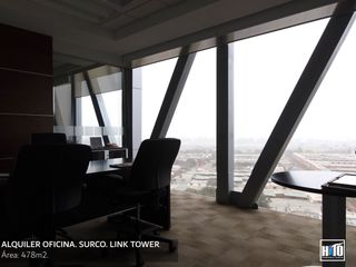Foto 3 de Oficina Implementada con Vista Al Jockey Club - Edificio Link Tower!