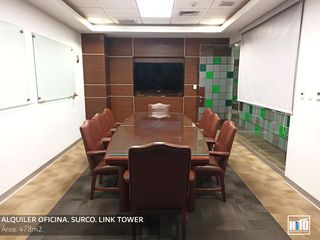 Foto 18 de Oficina Implementada con Vista Al Jockey Club - Edificio Link Tower!