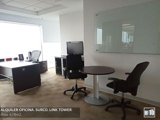 Foto 9 de Oficina Implementada con Vista Al Jockey Club - Edificio Link Tower!