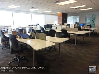 Foto 7 de Oficina Implementada con Vista Al Jockey Club - Edificio Link Tower!