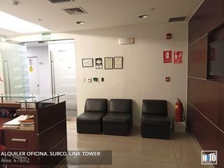 Foto 4 de Oficina Implementada con Vista Al Jockey Club - Edificio Link Tower!