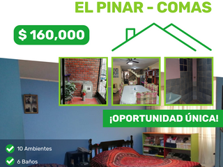 EL PINAR - VENDO CASA  DE 2 PISOS 300 M2.