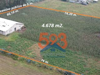 Foto 1 de Terreno de Venta en Latacunga