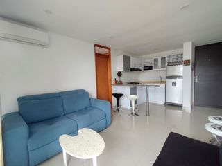 Apartamento amoblado en arriendo permanente en conjunto en Ricaurte- Cundinamarca