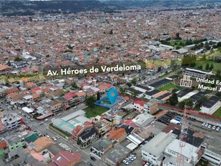 Terreno comercial de Venta, sector Héroes de Verdeloma, Cuenca