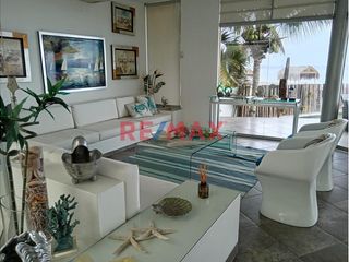 Vendo Linda Casa De Playa Completamente Amoblada Y Equipada En Colan -Zona Sur - Primera Fila - Frente Al Mar. ID:1075538