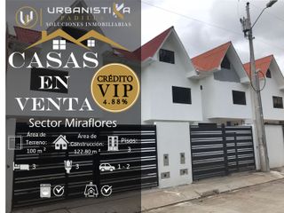 Se Vende Casa Sector Miraflores. Aplica a Crédito VIP