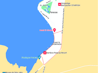 Terreno en venta en Paracas en orilla del mar
