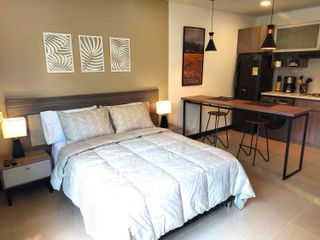 Apartamento-Estudio amoblado con servicios públicos y administración incluidos en El Poblado, Medellín, Colombia