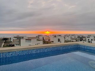 Foto 16 de Exclusivo Departamento Dúplex en Condominio con Vista Al Mar y Piscina Privada