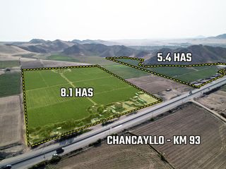Terreno en venta de 54,000 m2 en Chancay km 93