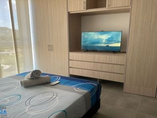Venta de Aparta Suite con Vista al Mar de Playa Salguero en Santa Marta, Colombia