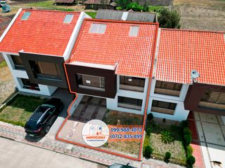 Foto 1 de Hermosa casa por estrenar en condominio, Sector Molinopamba Alto C1266