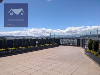 ALQUILER ESPECTACULAR DEPARTAMENTO DE LUJO CON HERMOSA VISTA, QUITO TENIS !!!!!