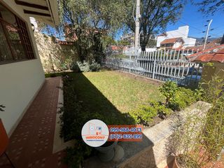 Amplia casa con área verde de renta, Sector Remigio Crespo R217