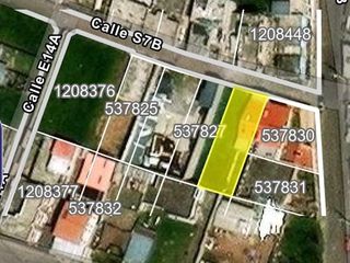 Venta de Terreno  plano 240m Loma de Puengasi