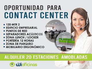 Foto 1 de Alquiler de oficina amobladas en NORTE de cali OPORTUNIDAD OFICINA PARA CALL CENTER TODO INCLUIDO