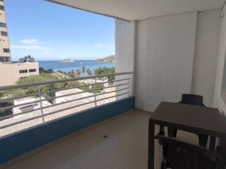 Aparrtamento de una habitacion con vista al mar en Rodadero Sur. 60 M2