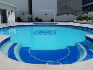 Aparrtamento de una habitacion con vista al mar en Rodadero Sur. 60 M2