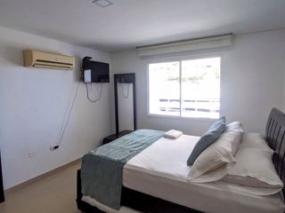 Aparrtamento de una habitacion con vista al mar en Rodadero Sur. 60 M2