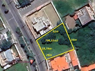 Vendo terreno de 708 M2 en Conocoto, Urbanización privada