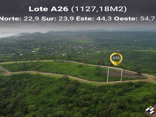 Lote de 1127,18 m2 de oferta en manglaralto