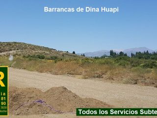 Oportunidad en Barrancas de Dina Huapi Lote de 1.202 m2  u$s 39.500.-