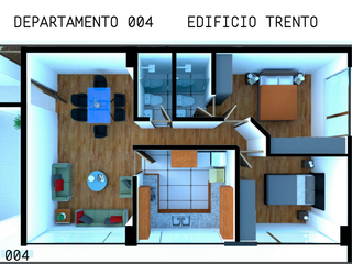 Suite con Patio en Venta