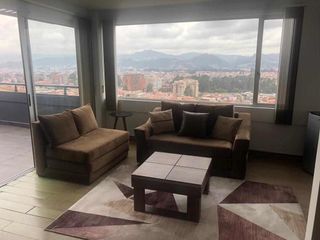 Suite amoblada de alquiler en Cuenca excelente vista terraza