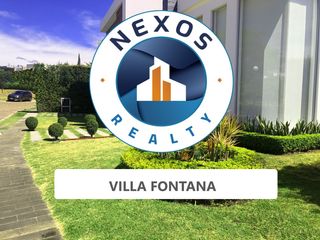 HERMOSA CASA DE ARRIENDO / ALQUILER EN VILLA FONTANA PUEMBO!!