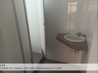Foto 30 de Desde 47 m² / Us$470 Hasta 202 m² Oficinas Implementadas en Jirón de La Unión
