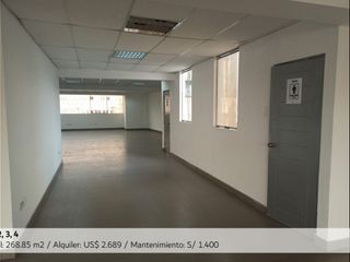 Foto 31 de Desde 47 m² / Us$470 Hasta 202 m² Oficinas Implementadas en Jirón de La Unión
