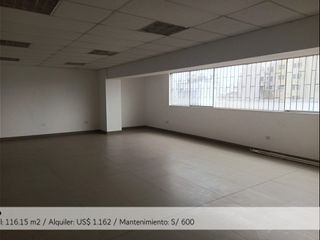Foto 17 de Desde 47 m² / Us$470 Hasta 202 m² Oficinas Implementadas en Jirón de La Unión