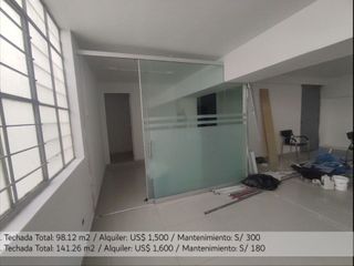 Foto 38 de Desde 47 m² / Us$470 Hasta 202 m² Oficinas Implementadas en Jirón de La Unión