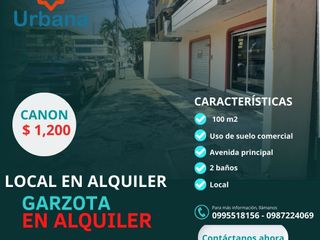 Foto 1 de ALQUILO LOCAL COMERCIAL EN LA GARZOTA