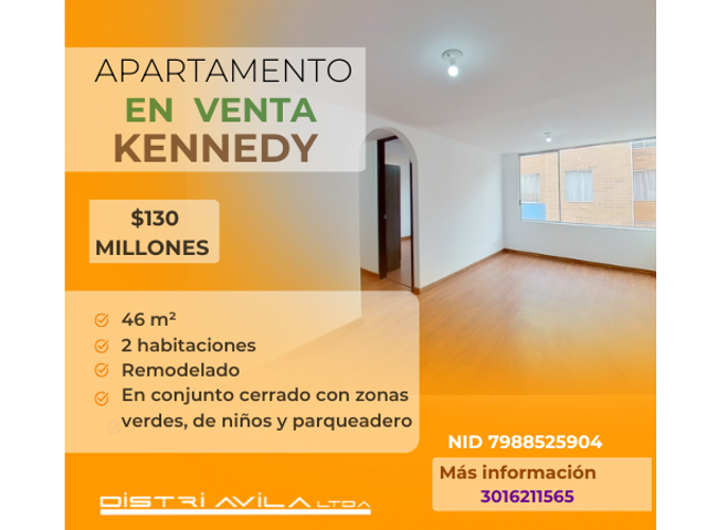 Apartamento en venta en Kennedy