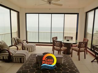 Foto 7 de Departamento de Lujo Frente Al Mar de Venta en Playas Villamil, Edificio La Balsilla