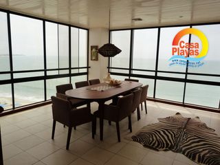 Foto 9 de Departamento de Lujo Frente Al Mar de Venta en Playas Villamil, Edificio La Balsilla