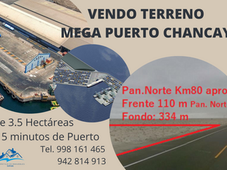 MEGA PUERTO CHANCAY - TERRENO DE 35000 m2