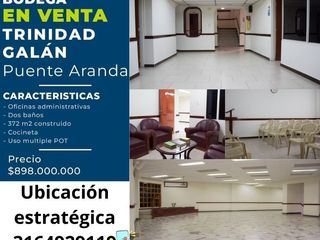 Foto 1 de VENDE, Versátil y estratégico inmueble en El Galán.