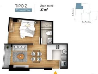 Foto 5 de DEPARTAMENTO DE 1 DORMITORIO ENTREGA NOVIEMBRE 2024