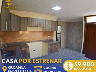 Foto 3 de CASA POR ESTRENAR EN CIUDADELA UNIVERSITARIA
