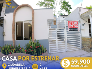 Foto 1 de CASA POR ESTRENAR EN CIUDADELA UNIVERSITARIA