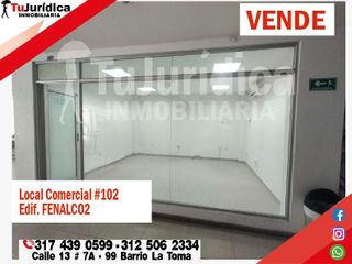 SE VENDE LOCAL COMERCIAL 1P EDIF FENALCO - NEIVA (HUILA-COL)