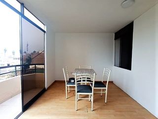 Departamento en Venta en Chorrillos Limite con Barranco de 3 dormitorios 87.46 A.C.