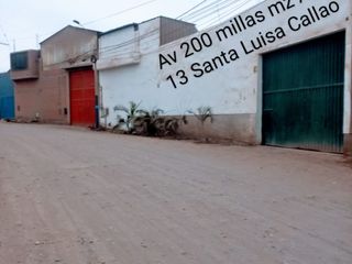 SE ALQUILA LOCAL ALMACEN  AV 200 MILLAS CALLAO  EXCELENTE UBICACION